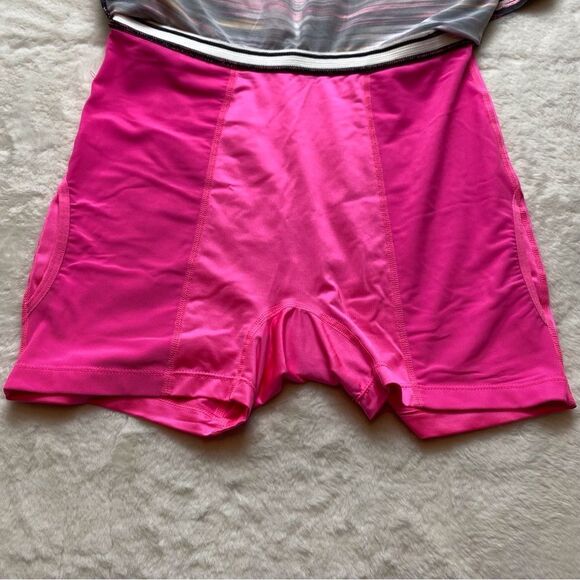 Tail Pink Gray White Geo Design Tennis Skorts Size XS - Picture 6 of 8